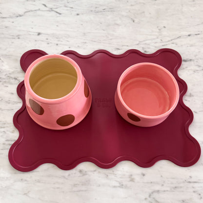 Wavy Pet Feeding Mat