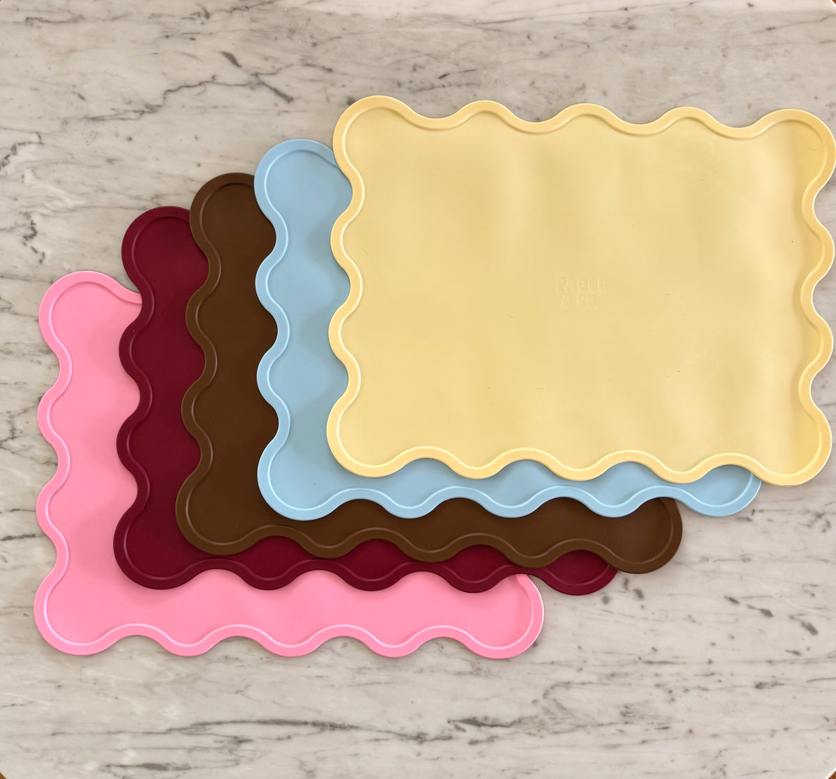 Wavy Pet Feeding Mat