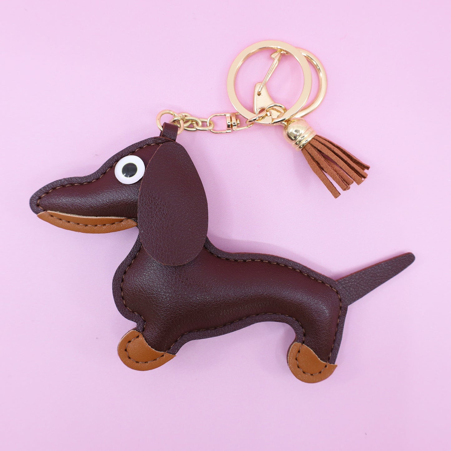 Dachshund Keyring