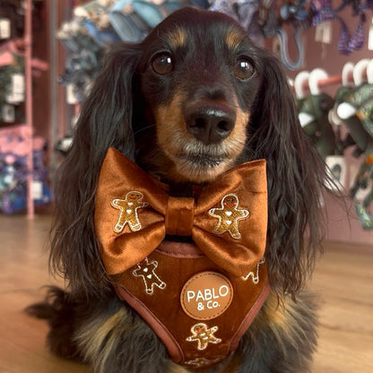 Gingerbread: Velvet Bow Tie