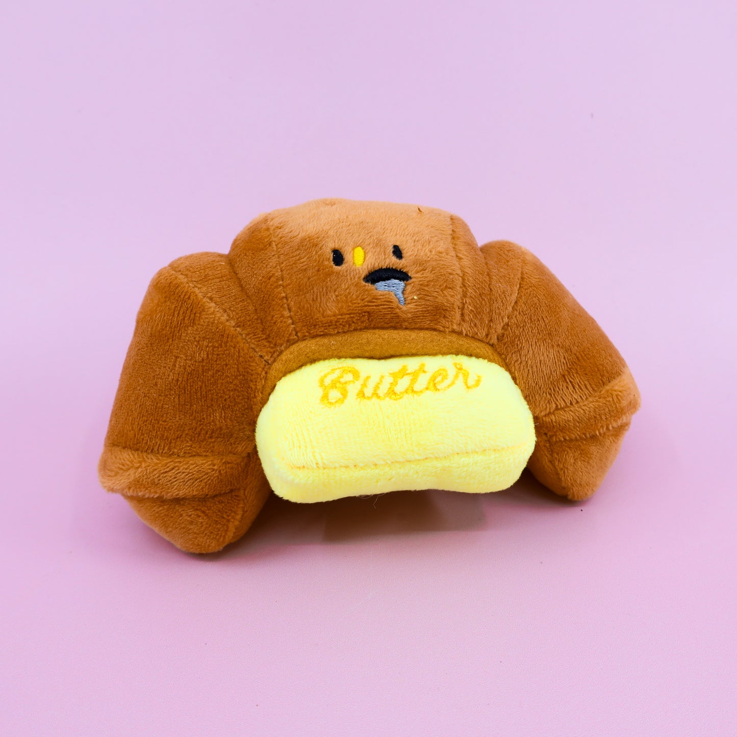 Croissant & Butter Dog Toy