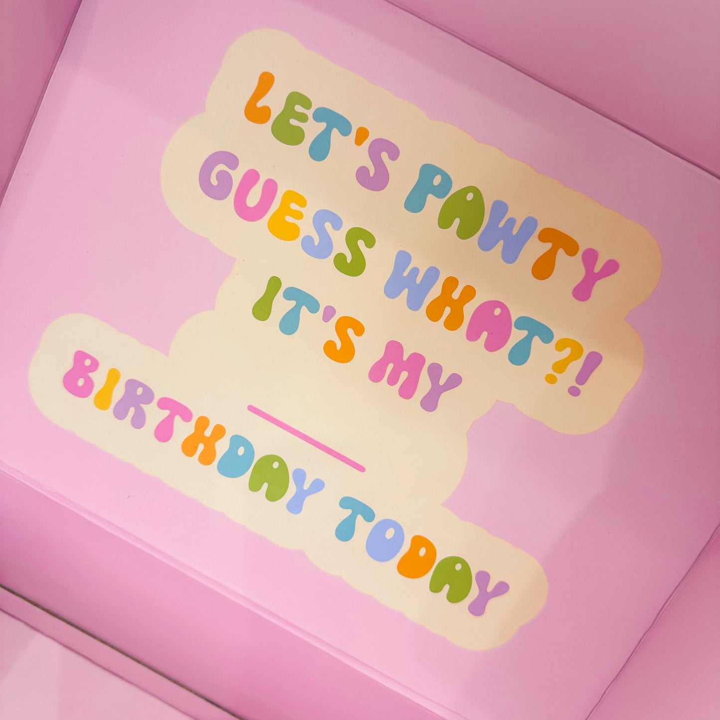 The Ultimate Birthday Box: Pink