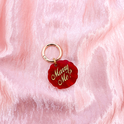 Personalised Pet ID Tag: Marry Me