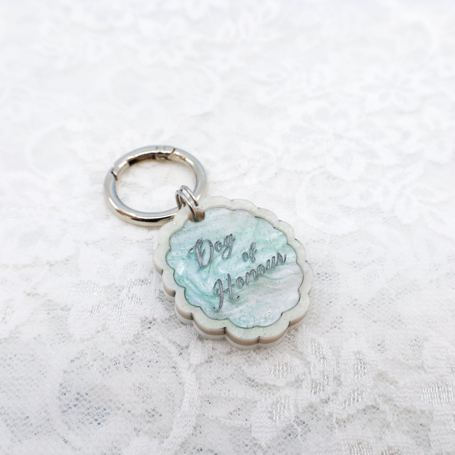 Personalised Pet ID Tag: Dog of Honour