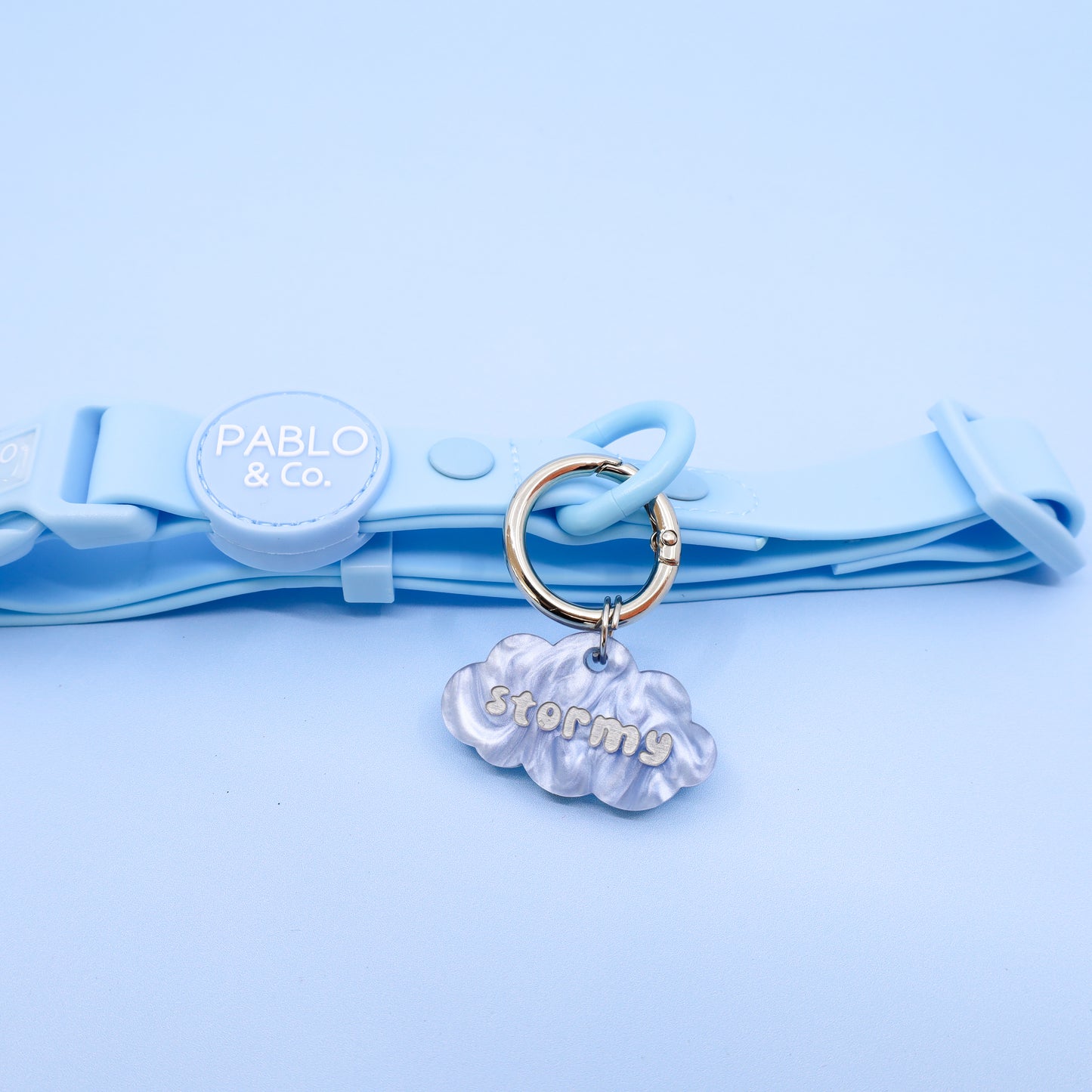 Personalised Pet ID Tag: Cloud