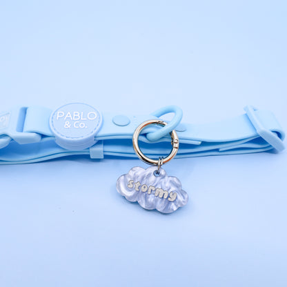 Personalised Pet ID Tag: Cloud