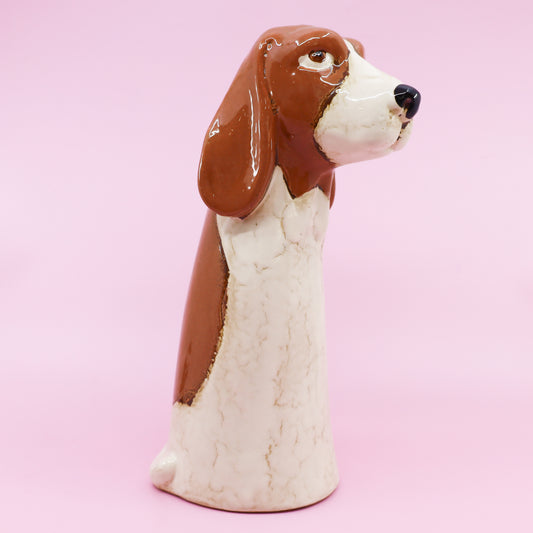 Beagle Dog Vase