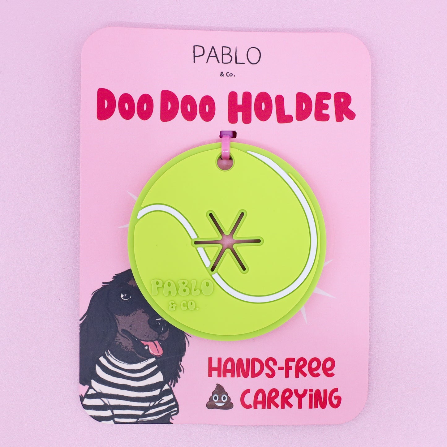 Tennis Ball: Doo Doo Holder