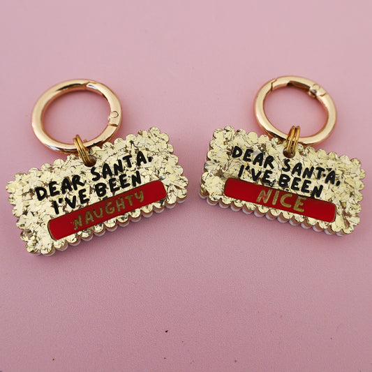 Personalised Pet ID Tag: Dear Santa