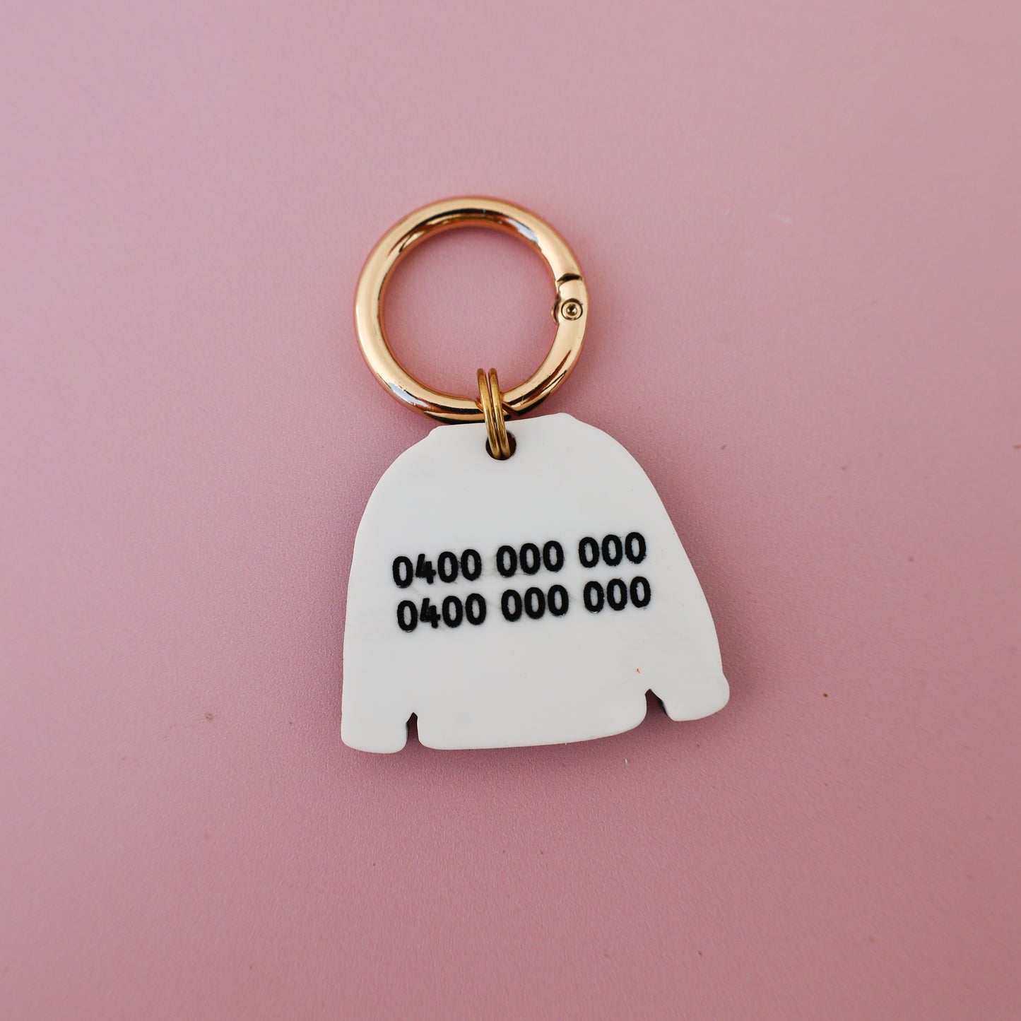 Personalised Pet ID Tag: Ugly Christmas Sweater