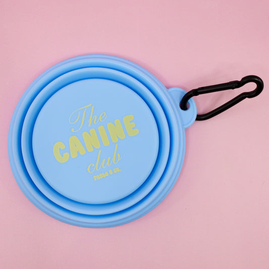 Collapsible Dog Water Bowl - Canine Club