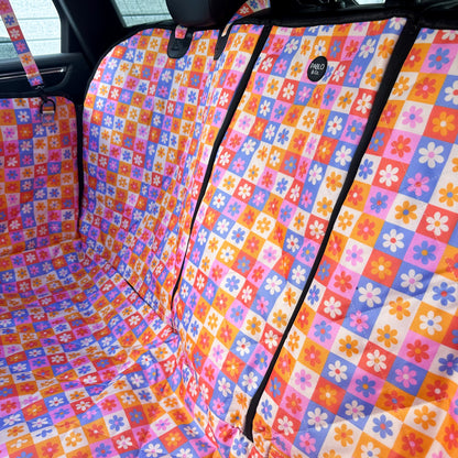 Daisies For Days: Deluxe Hammock Car Seat Cover