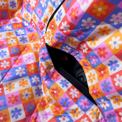 Daisies For Days: Deluxe Hammock Car Seat Cover