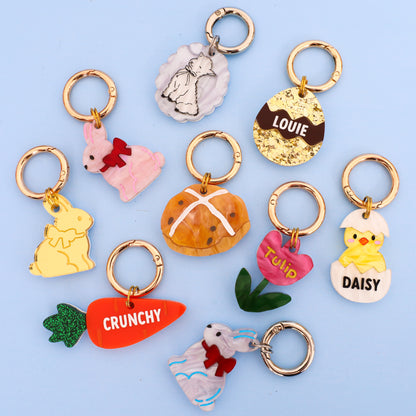 Personalised Pet ID Tag: Easter Egg