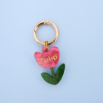 Personalised Pet ID Tag: Tulip