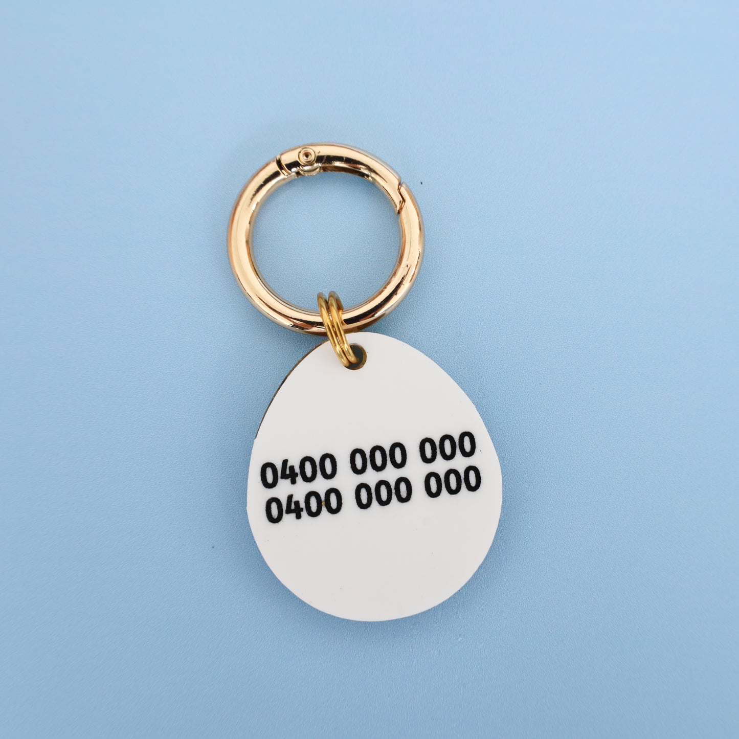 Personalised Pet ID Tag: Easter Egg