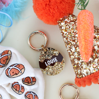 Personalised Pet ID Tag: Easter Egg