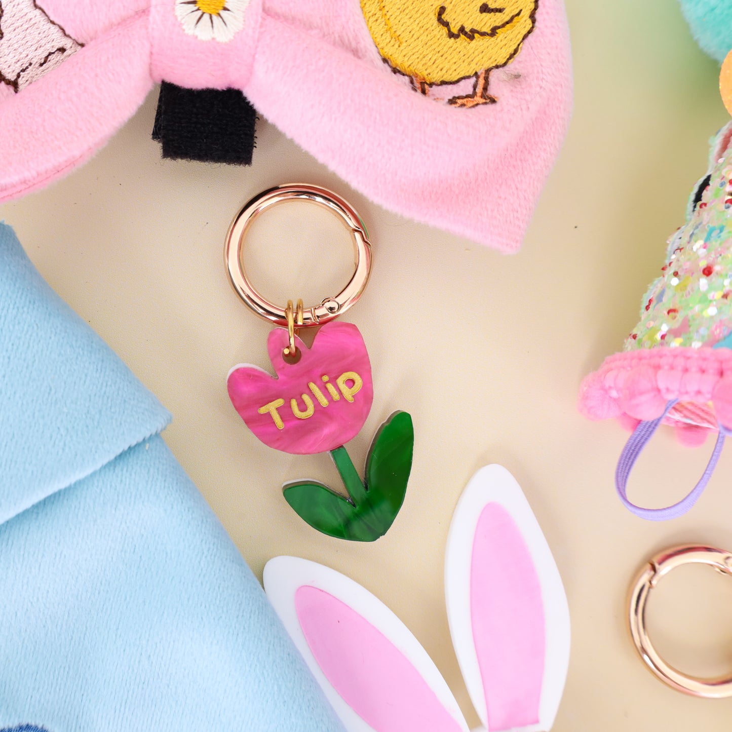 Personalised Pet ID Tag: Tulip