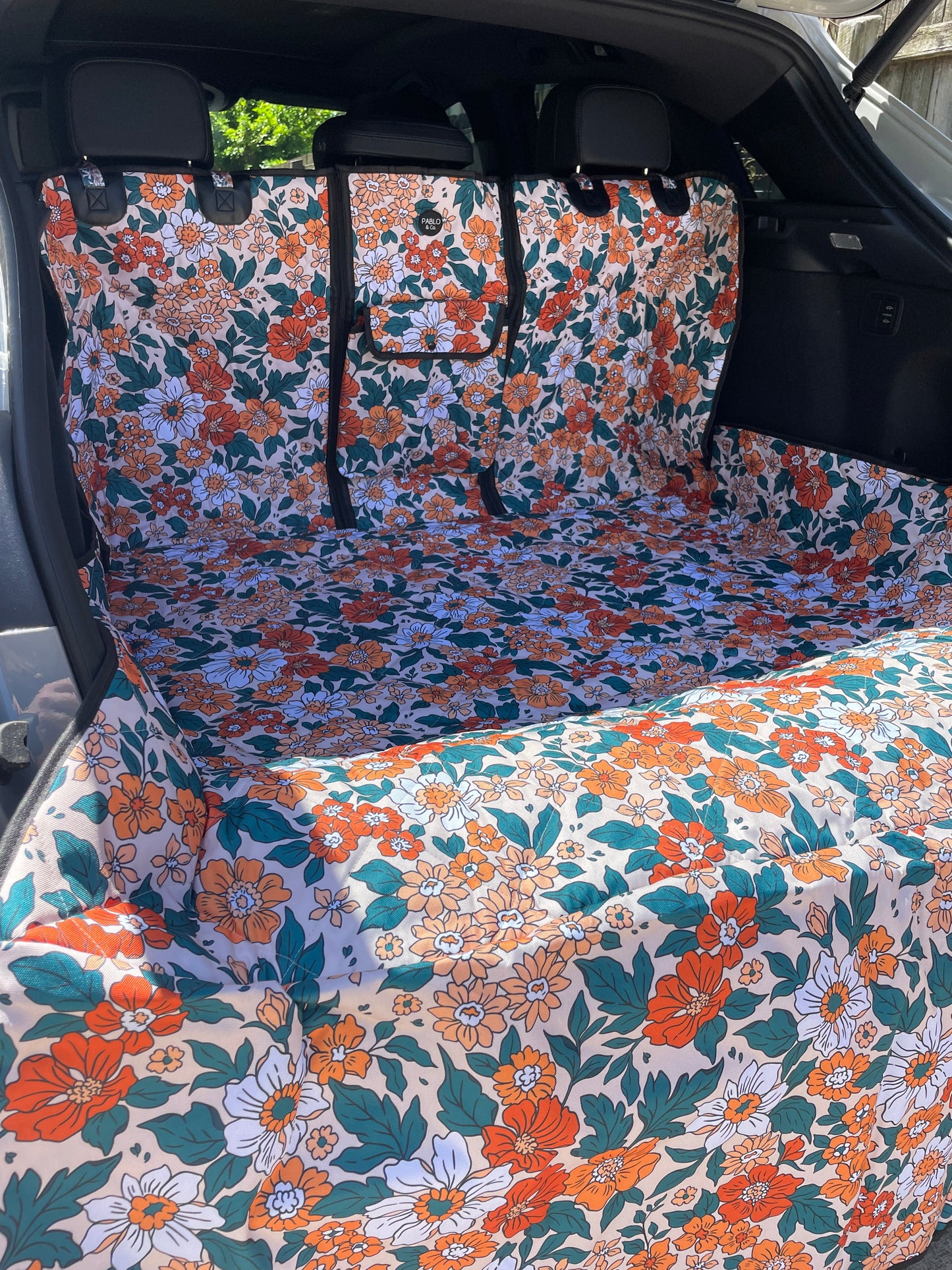 Wildflowers: Deluxe Car Boot Cover