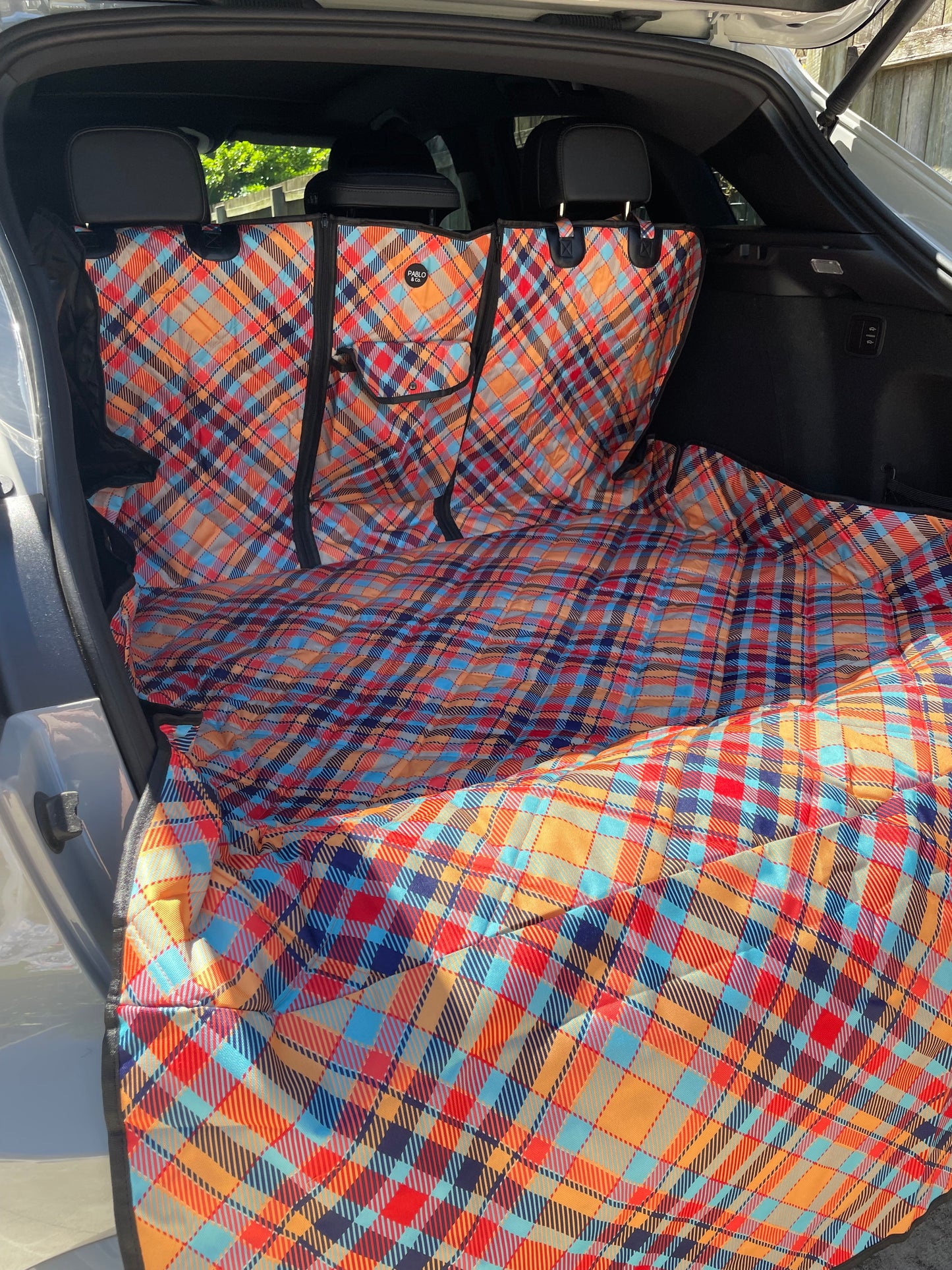 Tartan: Deluxe Car Boot Cover