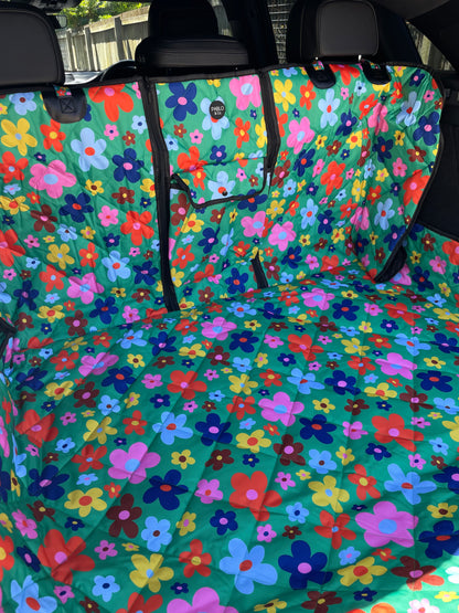 Funky Flowers: Deluxe Car Boot Cover