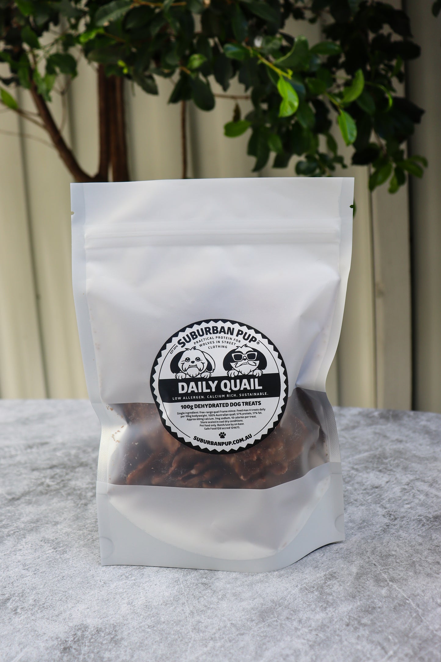 Suburan Pup: Daily Quail Treats