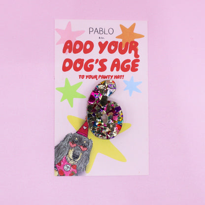 Pawty Hat Age Add-On: Gold Confetti