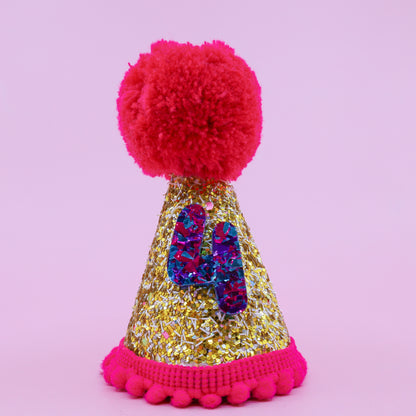 Pawty Hat Age Add-On: Blue Confetti