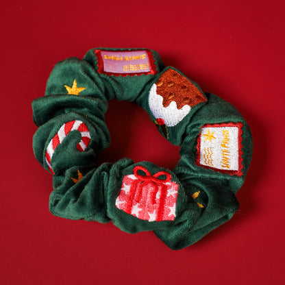 Tis' the Season: Velvet Scrunchie