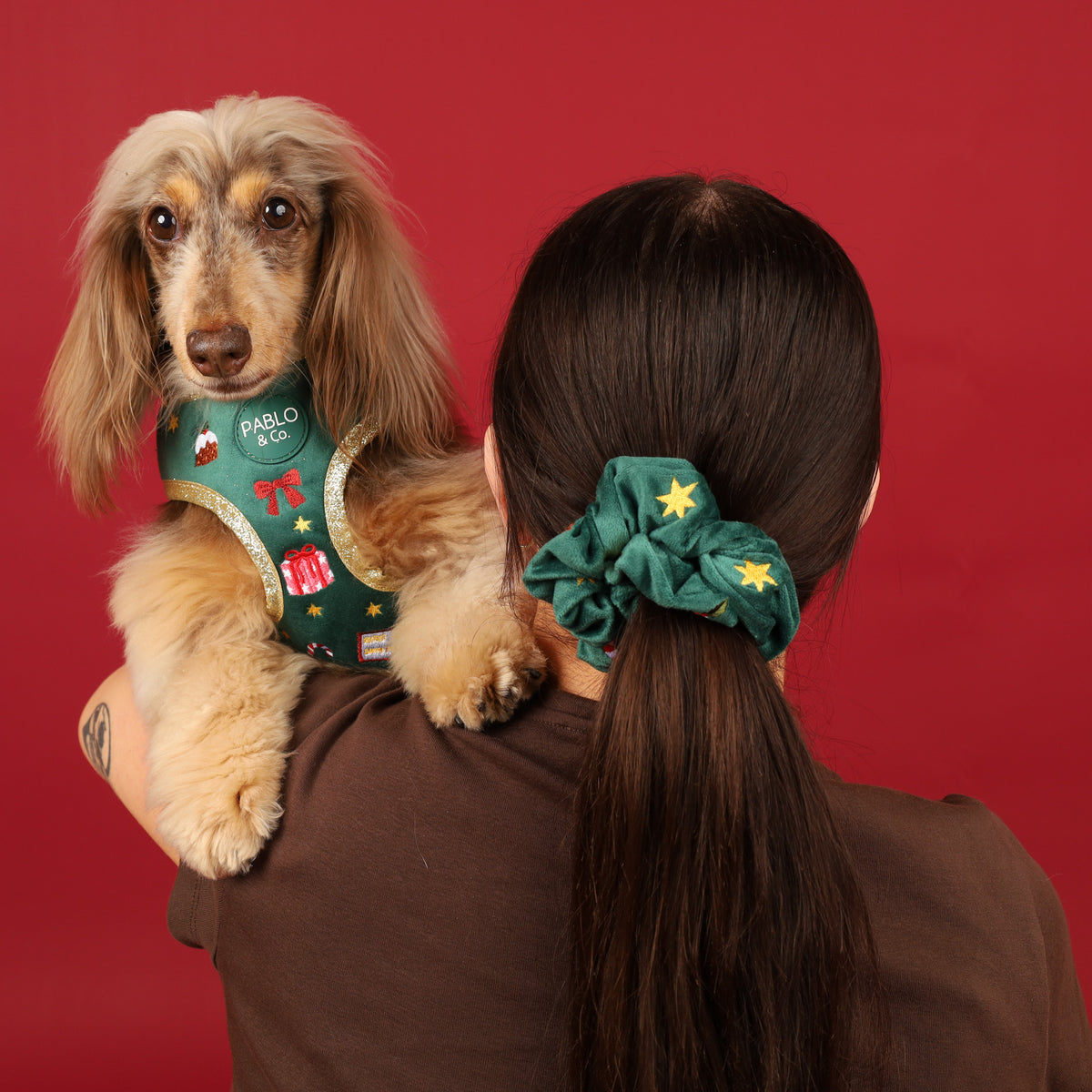 Tis' the Season: Velvet Scrunchie