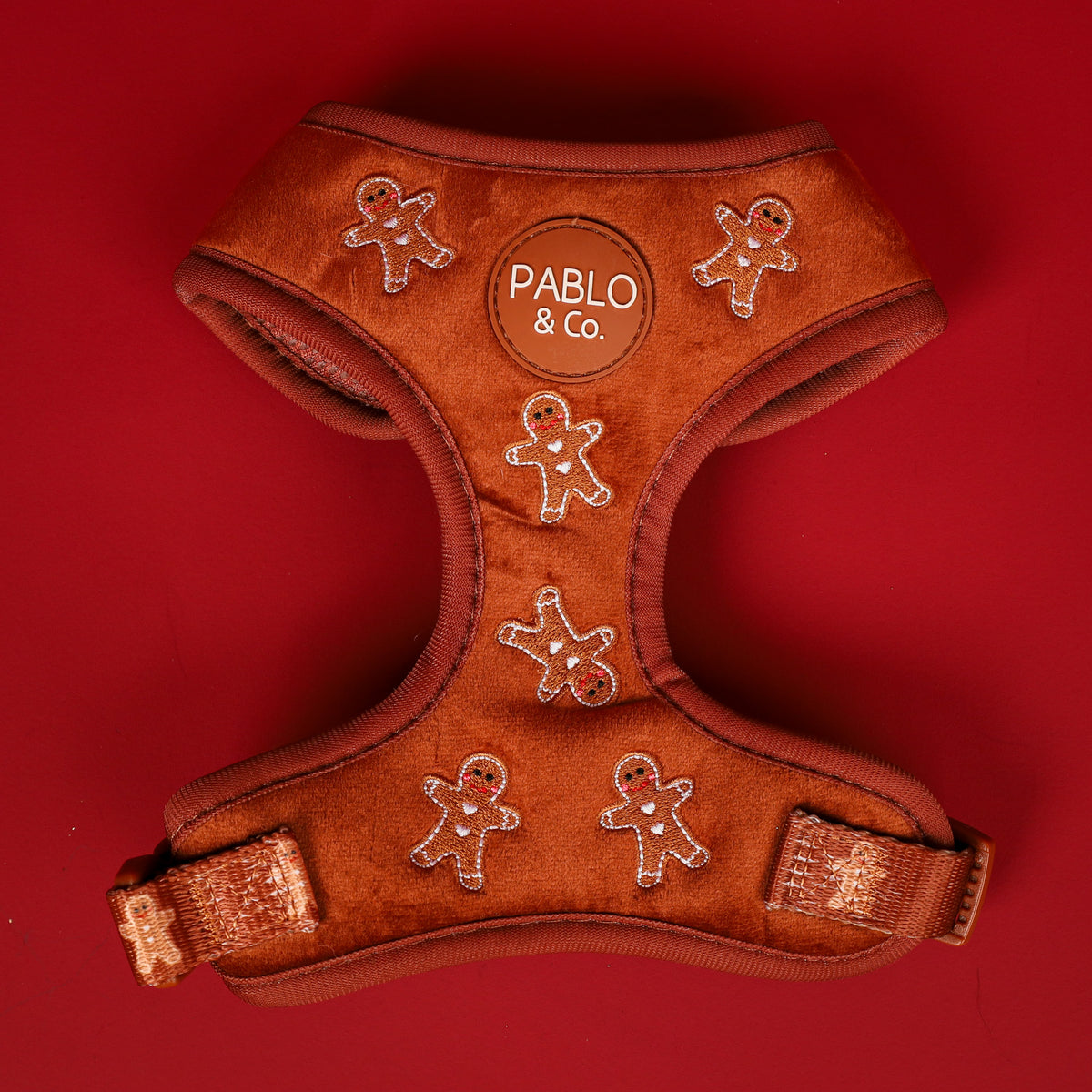 Gingerbread: Velvet Adjustable Harness
