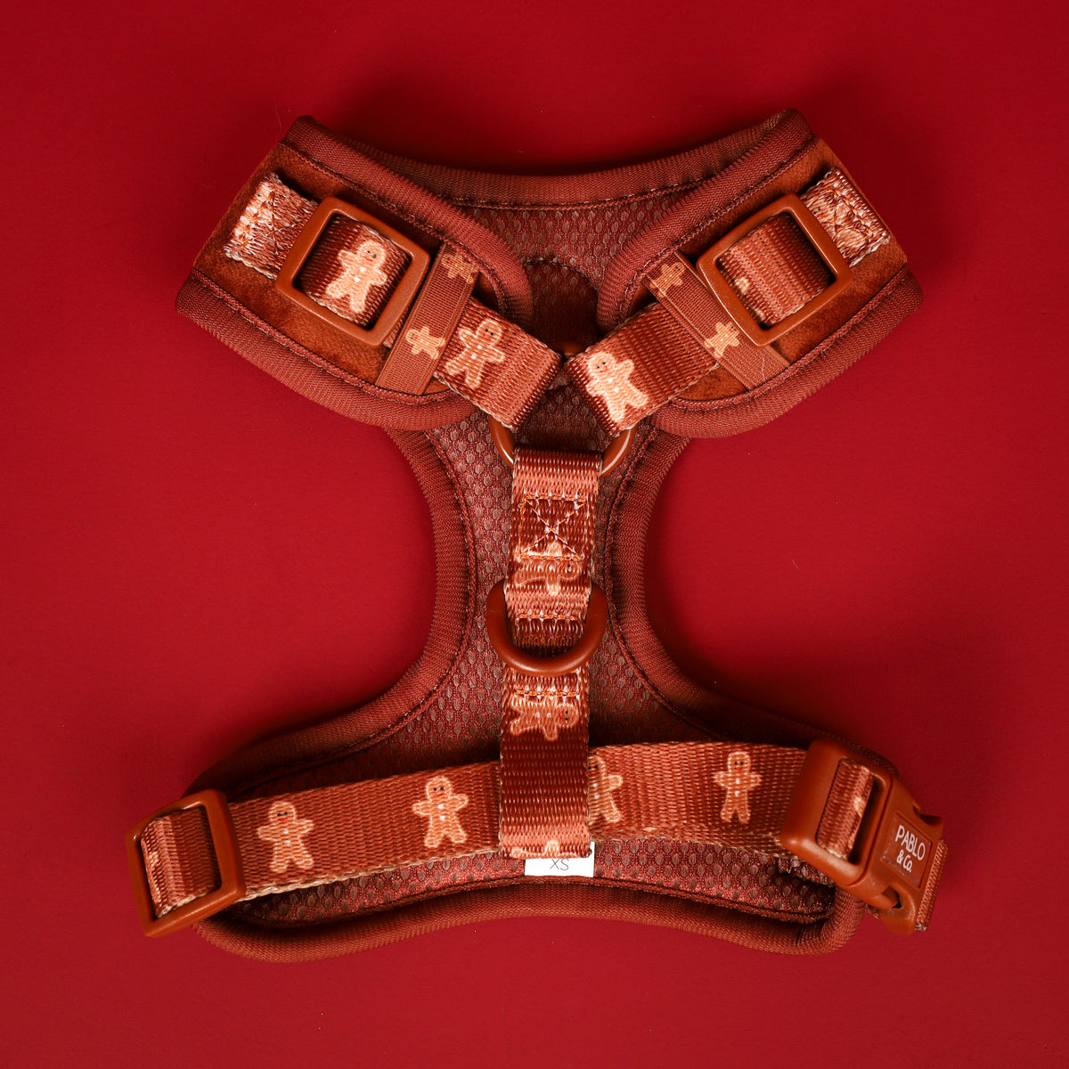 Gingerbread: Velvet Adjustable Harness