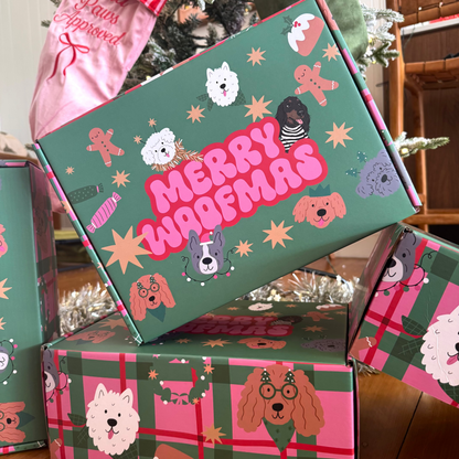 Merry Woofmas Christmas Gift Box