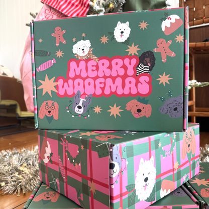 Merry Woofmas Christmas Gift Box