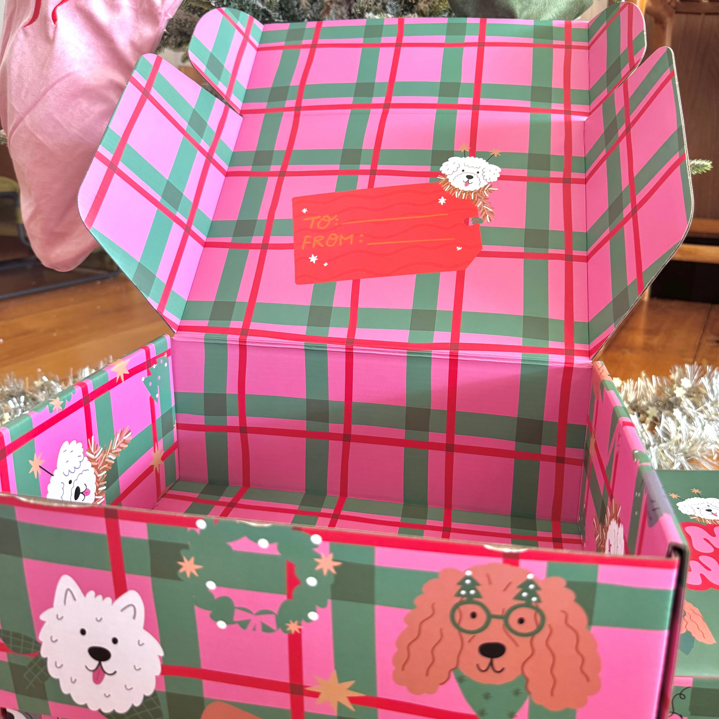 Merry Woofmas Christmas Gift Box