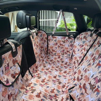 Winter Pooches: Deluxe Hammock Car Seat Cover