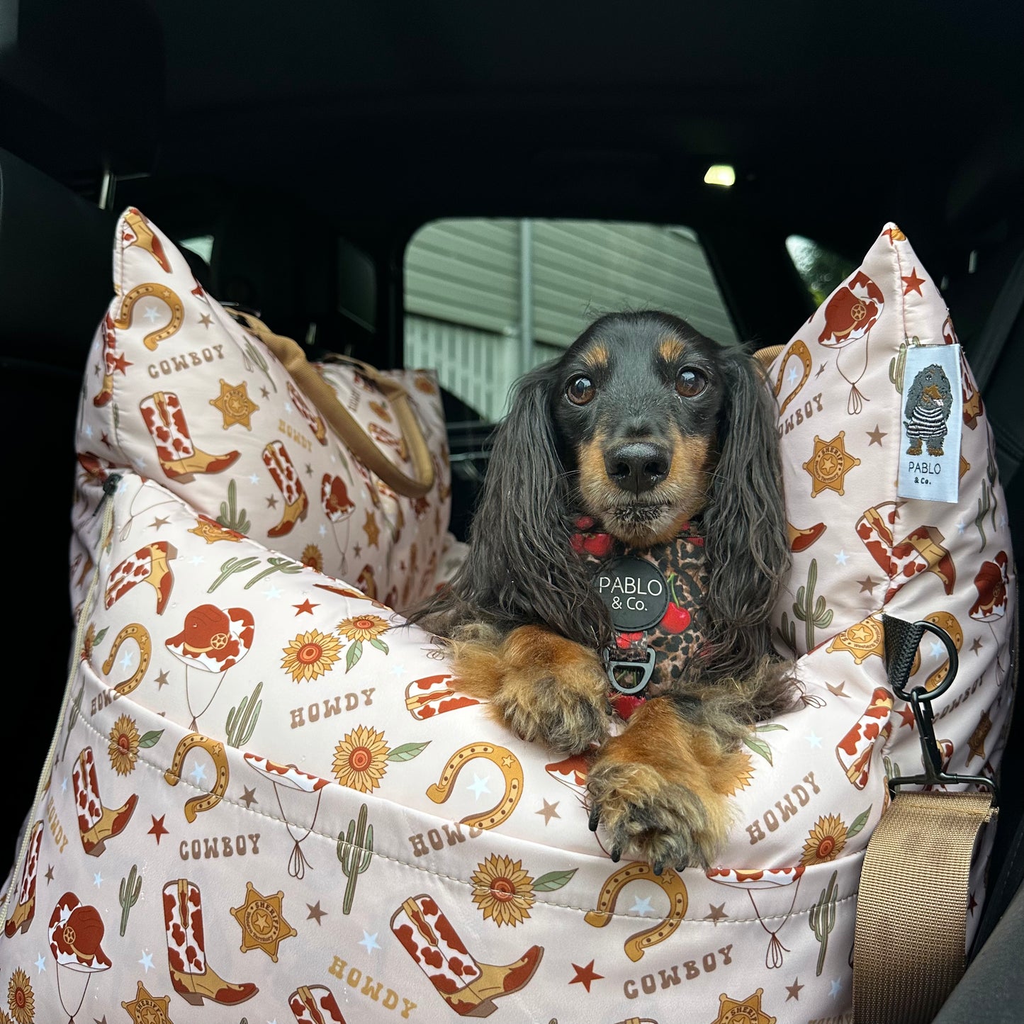 Deluxe Travel Car Bed: Howdy