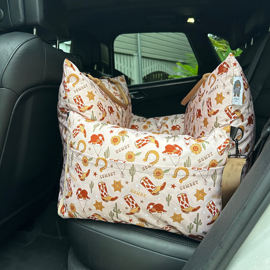 Deluxe Travel Car Bed: Howdy
