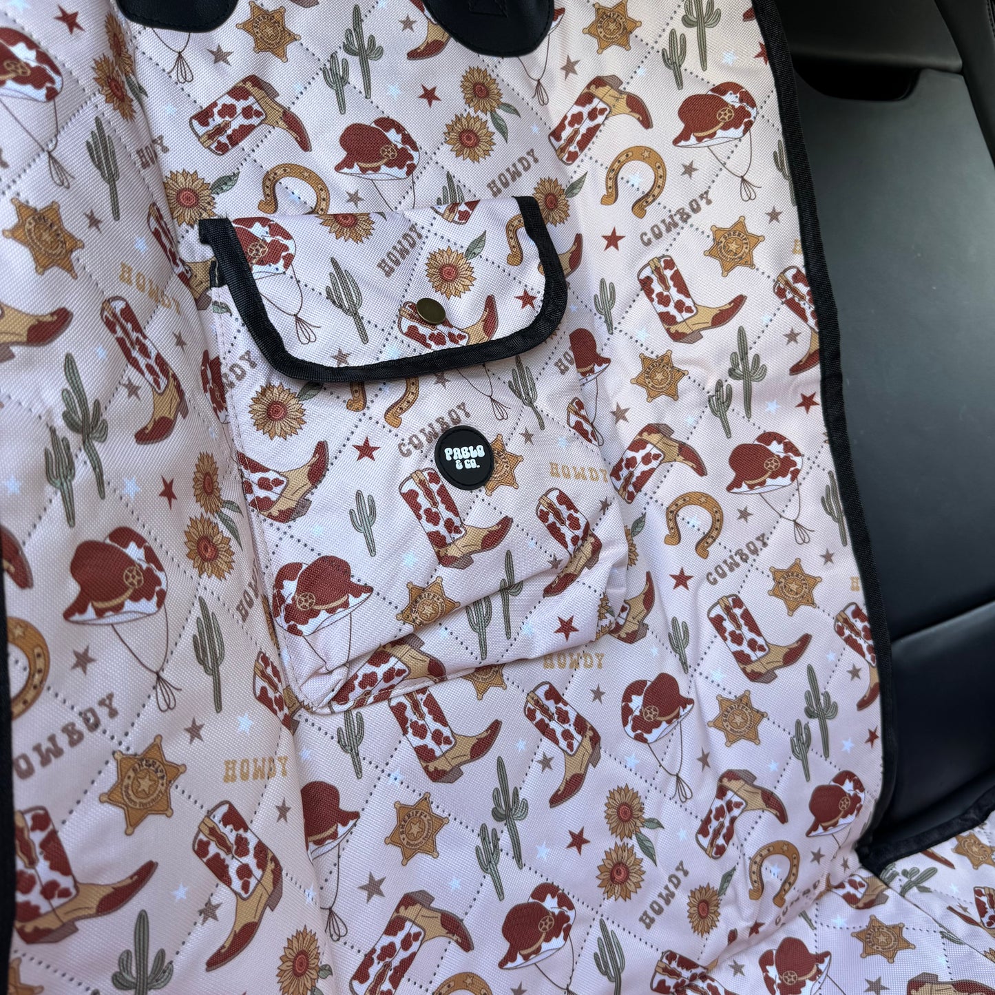 Howdy: Deluxe Single Car Seat Cover