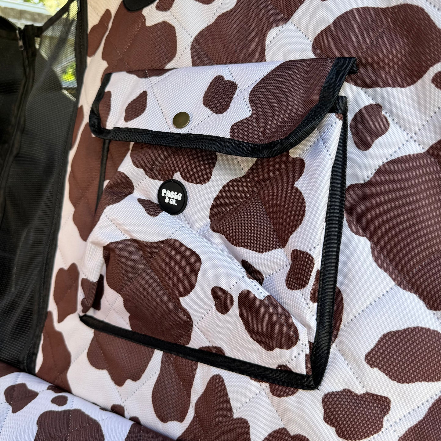 Rodeo: Deluxe Hard Base Hammock Car Seat Cover