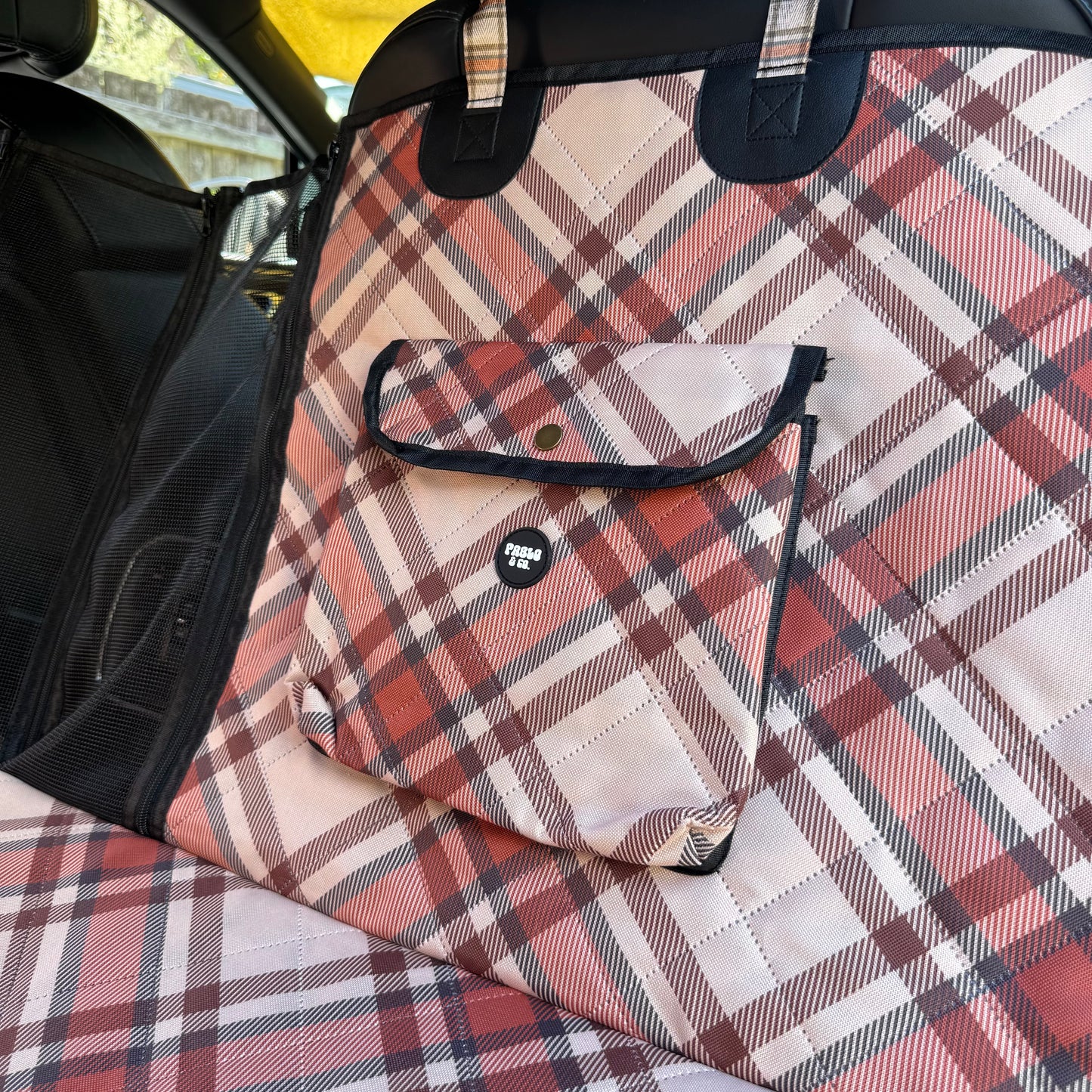 Kensington: Deluxe Hard Base Hammock Car Seat Cover