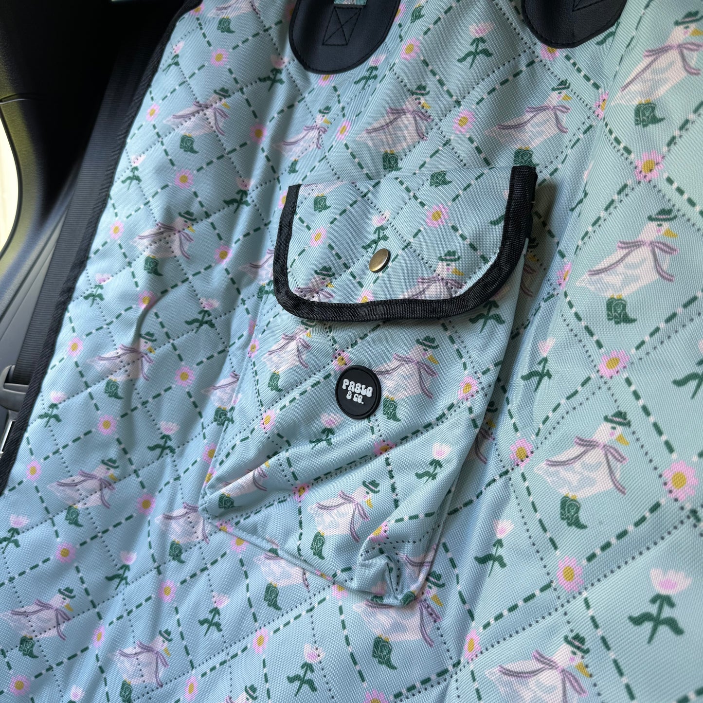 Silly Little Goose: Deluxe Single Car Seat Cover