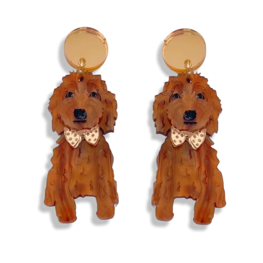 Groodle Pet Earrings