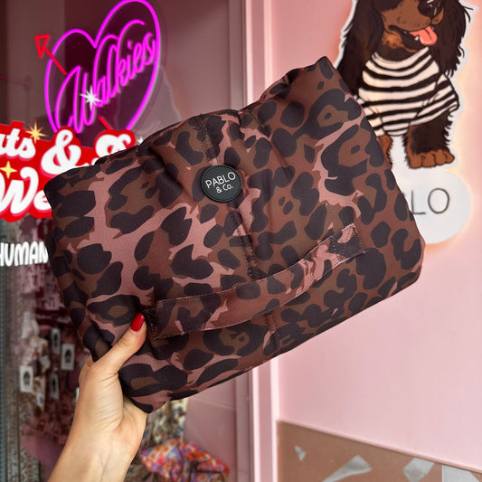 Deluxe Travel Mat: Leopard