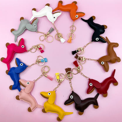 Dachshund Keyring