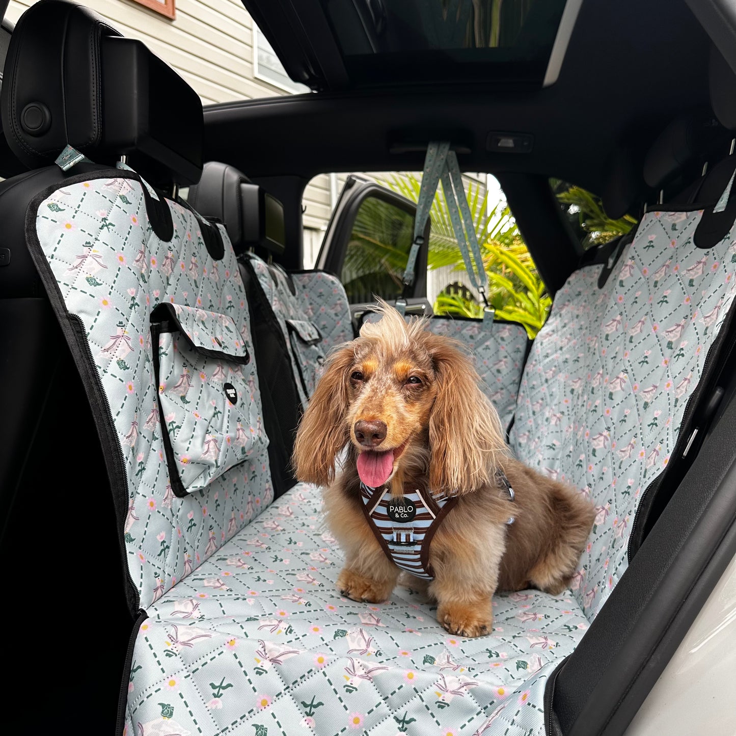 Silly Little Goose: Deluxe Hard Base Hammock Car Seat Cover