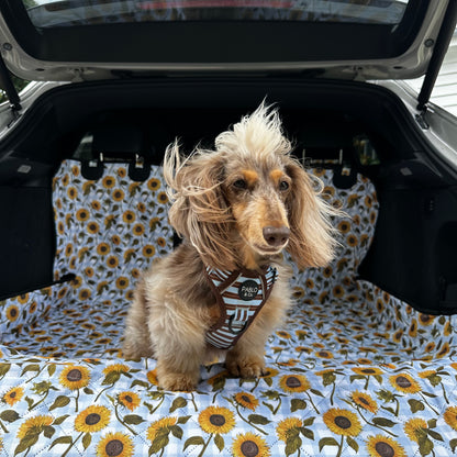 Sunny Sunflowers: Deluxe Car Boot Cover