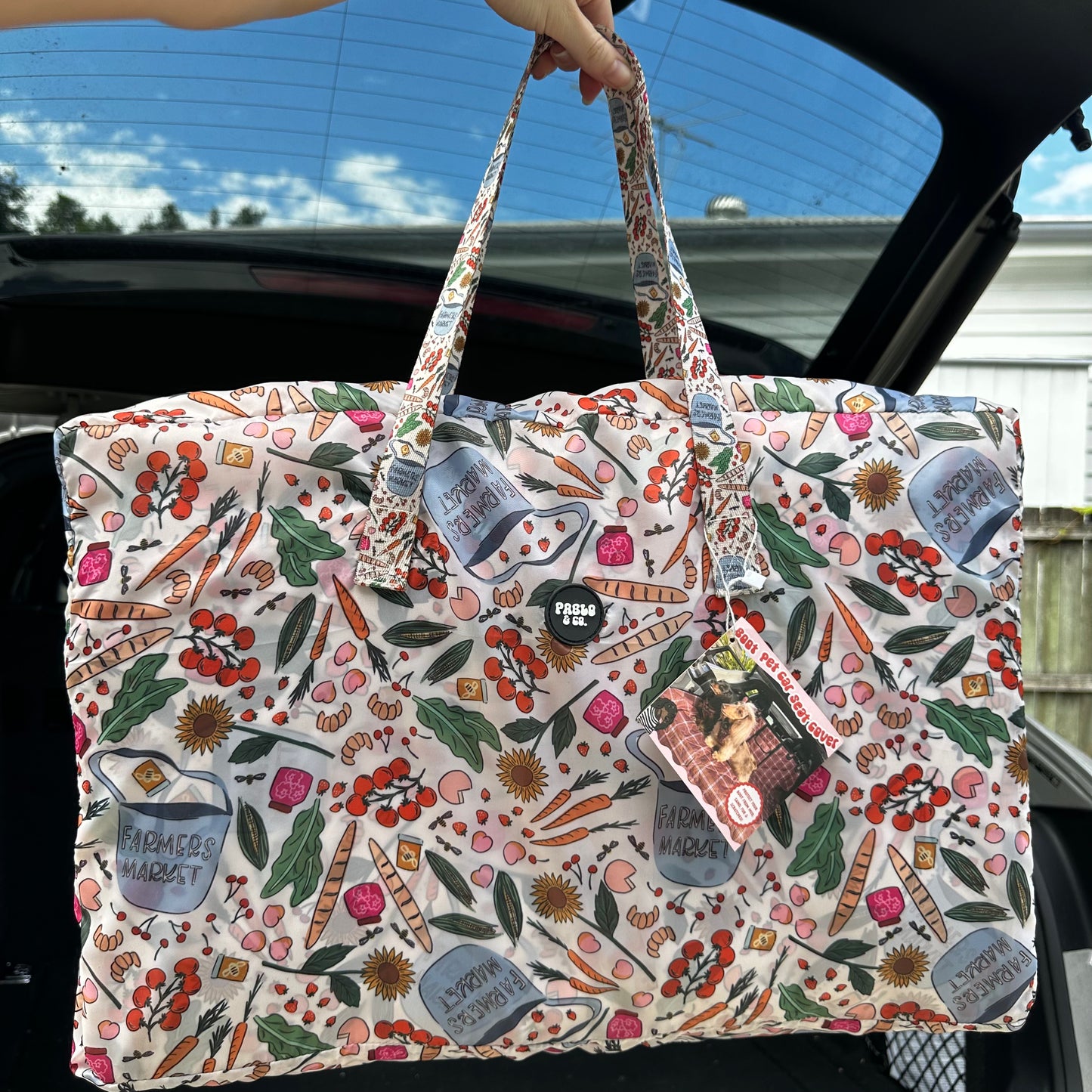 Farmers Market: Deluxe Car Boot Cover