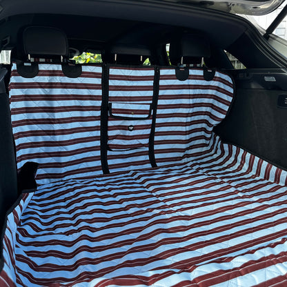 Sunday Stripes: Deluxe Car Boot Cover