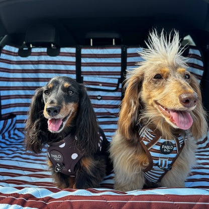 Sunday Stripes: Deluxe Car Boot Cover